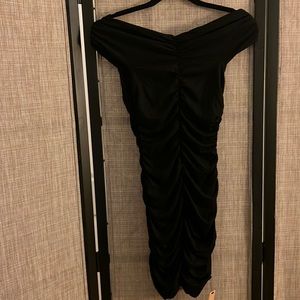 Reformation ruched dress